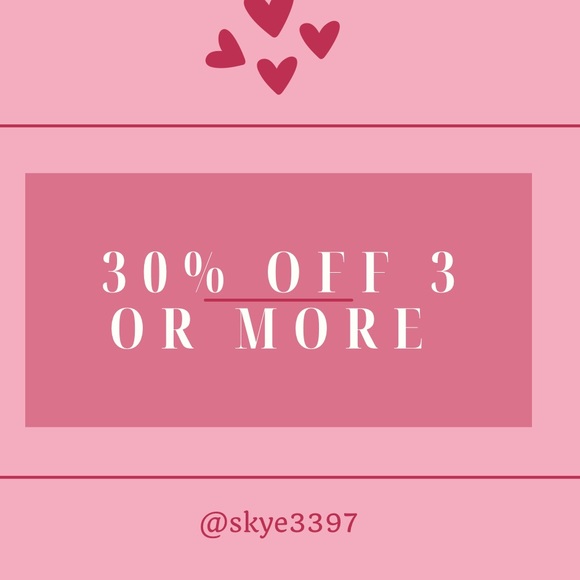 3 or more items from entire closet + get 30% off - Picture 6 of 12